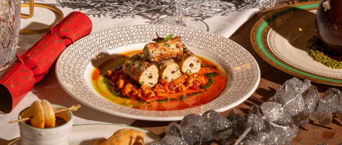 Festive dining at Colonel Saab