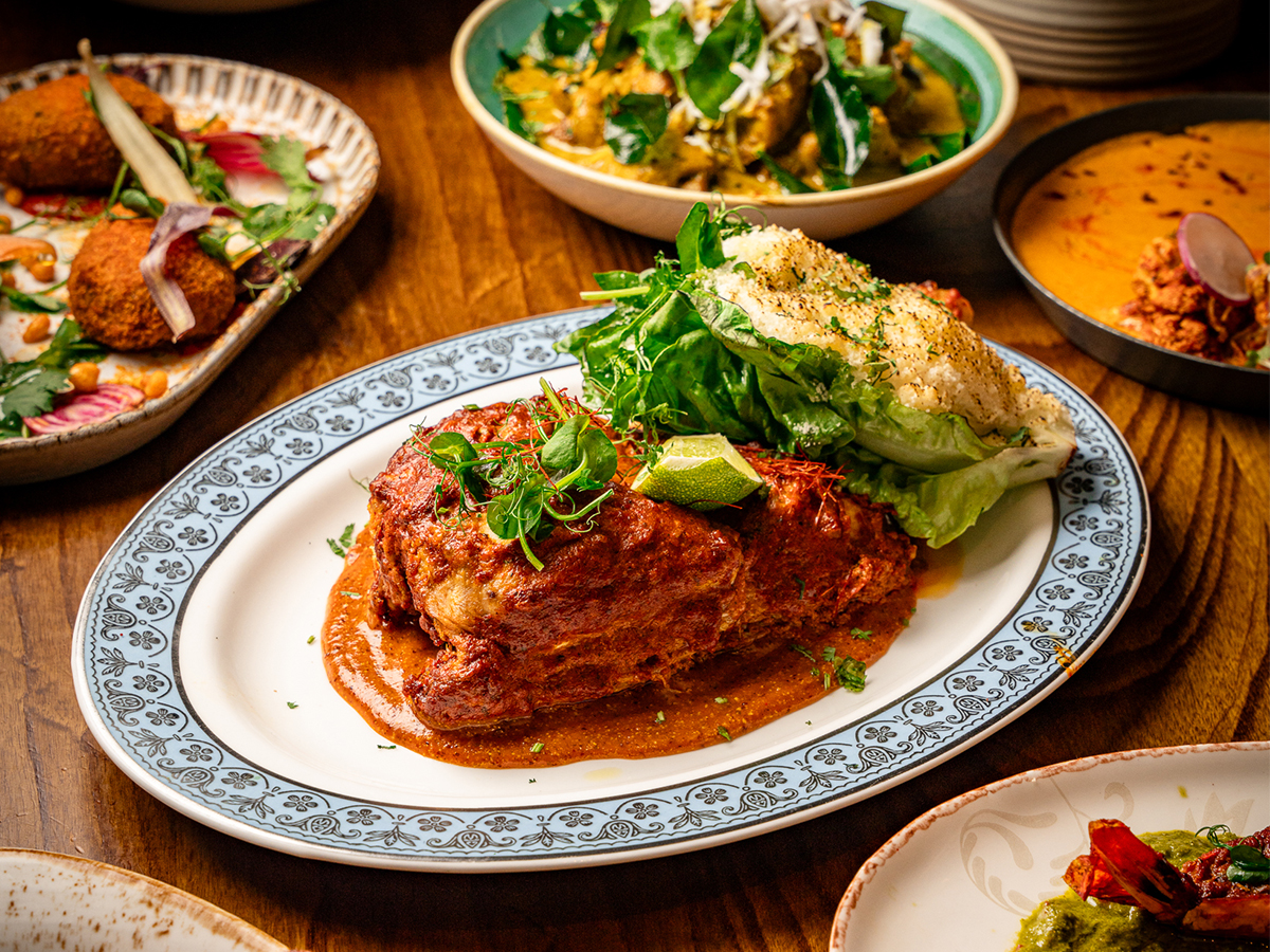 Authentic Indian food near Trafalgar Square at Colonel Saab