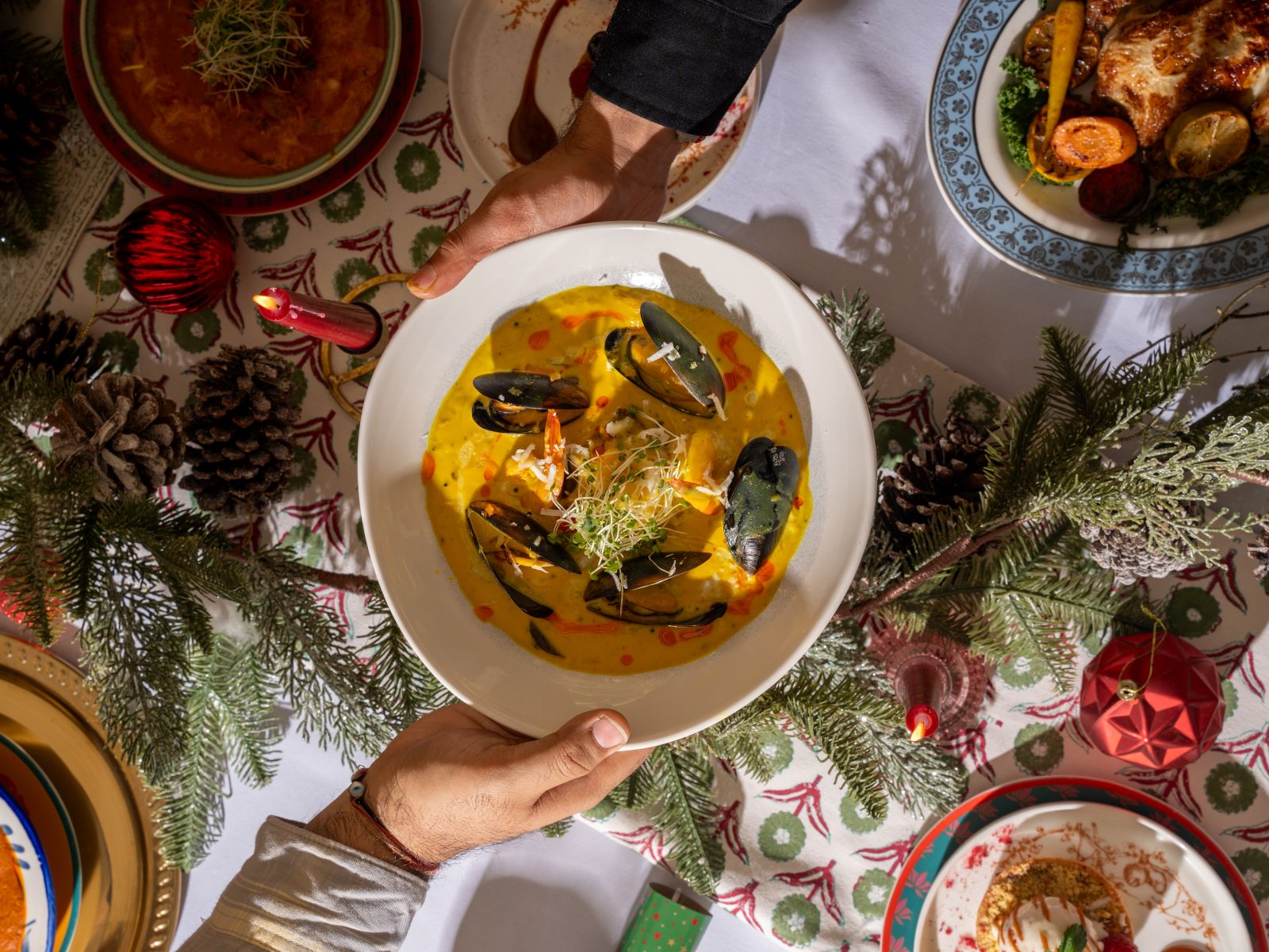 The Best Christmas Parties in Covent Garden & Trafalgar Square 2025 – Festive Dining at Colonel Saab