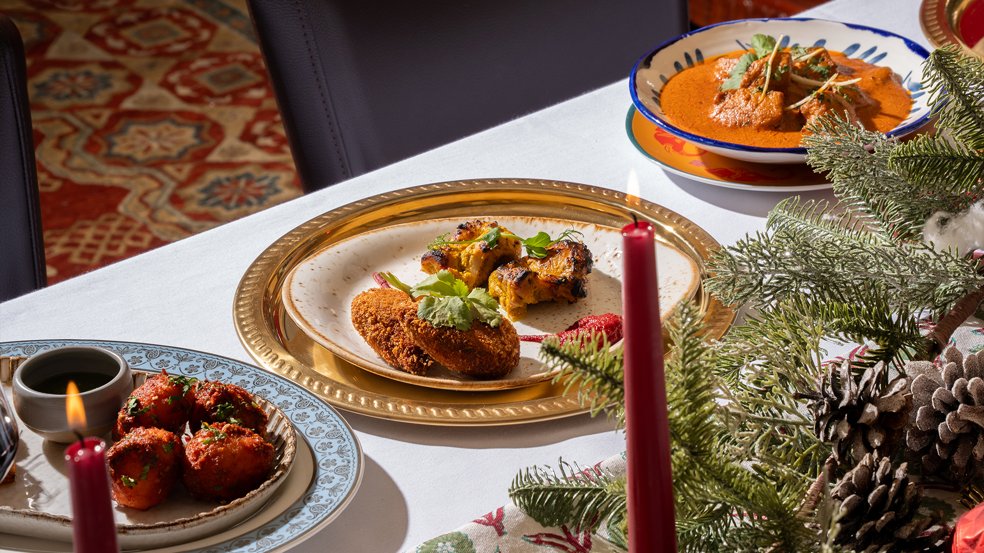 The Colonel's Christmas Feast at Colonel Saab